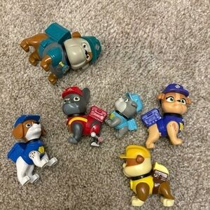 Paw Patrol Rubble and Crew figures wheeler and more